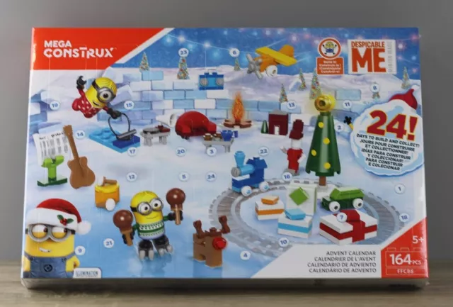 Adventskalender Minions Despicable me von Mega Construx Neuware