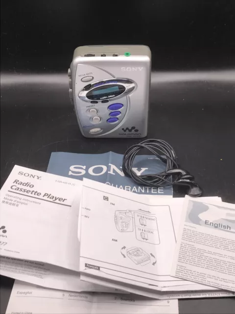 Sony Walkman WM-FX277 Personal Cassette Player & Radio
