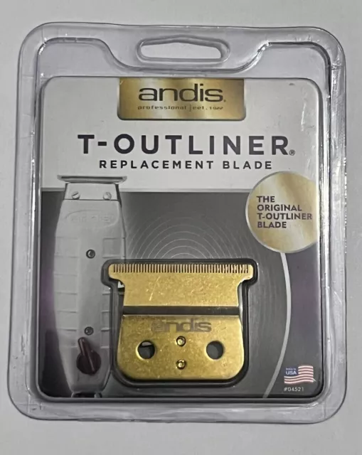 Andis T - Outliner Gold GTX Ersatzklinge Profi Friseur Trimmer Klinge 3