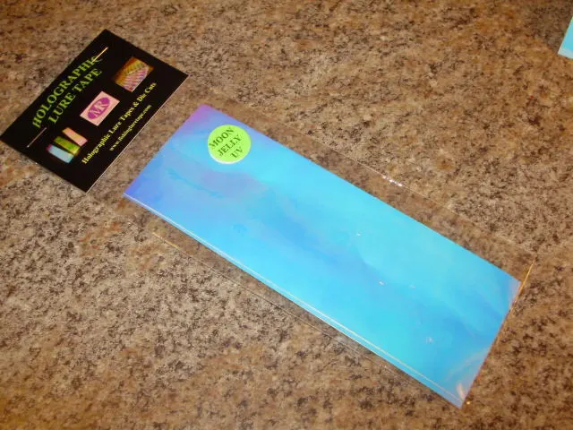 LADDERBACK MOON JELLY UV MATTE cut Lure Tape 2.5, 2.75, 3, 4, 5, 6,  7, 8 $4.45 - PicClick