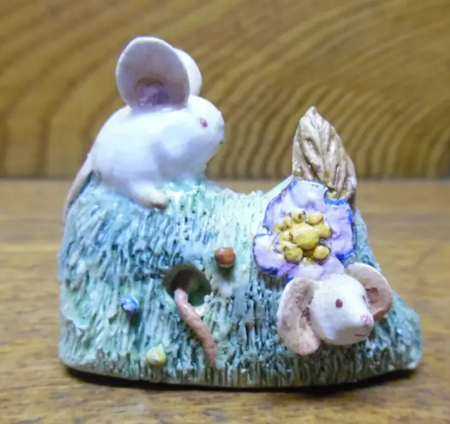 Basil Matthews Field Mouse Miniature Figurine -  1 5/8" Tall