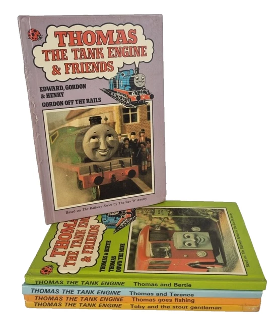 THOMAS THE TANK Engine and Friends Vintage Ladybird Books x 6 hardcover ...