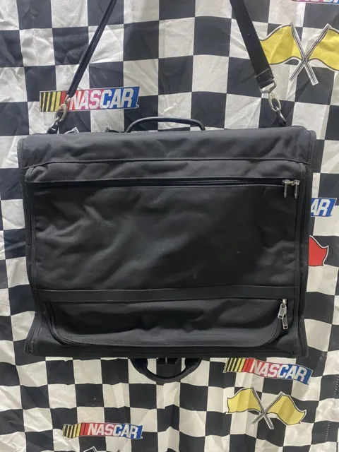 Tumi Ballistic Nylon Black Garment Bag Luggage Travel Suitcase 22134D4 10