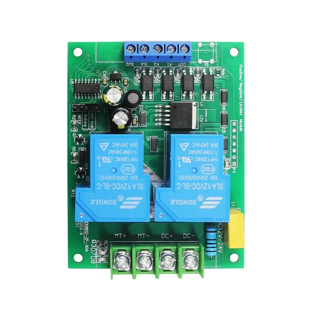 Scheda Controller Motori DC 5V-24V Con Relè, Timer E Cicli – Nuova