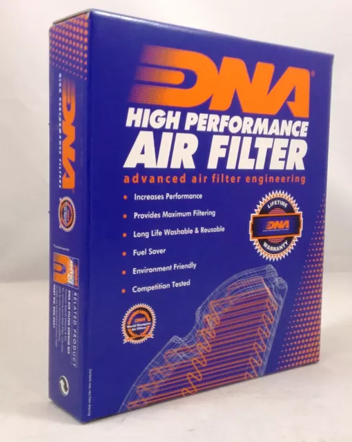 DNA High Performance Luftfilter Sportluftfilter passt für Yamaha WR 125 R/X