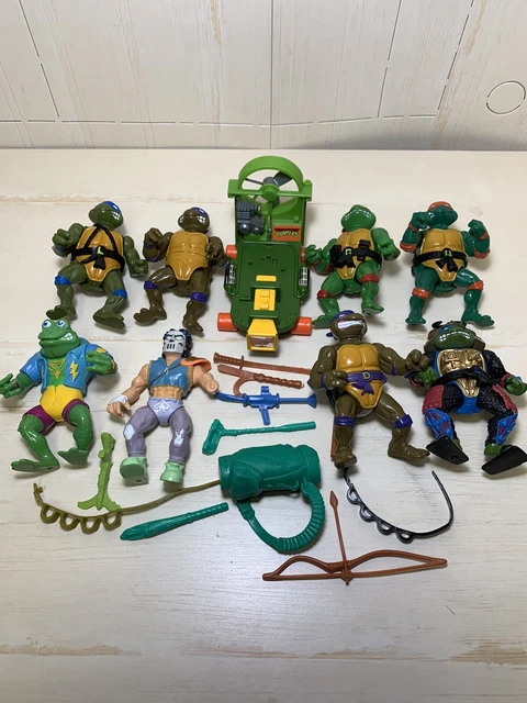 Vintage TMNT Lot Teenage Mutant Ninja Turtles  Action Figures 80's and 90's