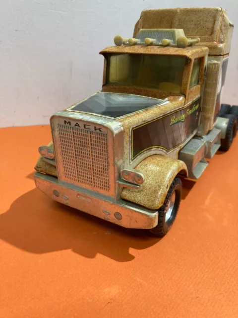 Auto-Motori-Camion Mack-Giocattolo Da Collezione-Bandag-Nilint-Usa-Scompleto
