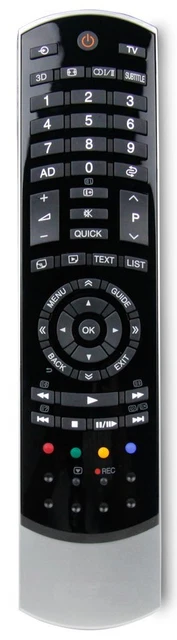 Re-Flix Universalfernbedienung Für Toshiba 39L2333D TV | 4in1 Sofort Einsatzbereit