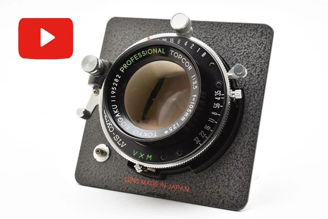 TOKYO KOGAKU レンズTOPCOR 1:5.6 f=6.5cm 2025年最新】topcor
