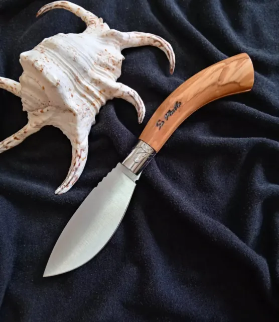 Coltello artigianale Sardo ulivo Sa Murta coltelli sardi handmade knife Sardegna