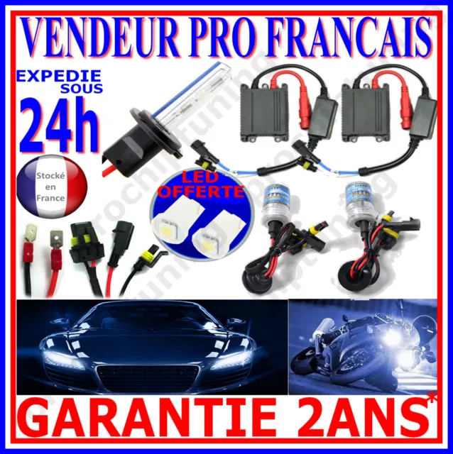 Kit De Conversion Xenon Hid Ampoule H11 6000K 35W Lampe Feux De Croisement Phare