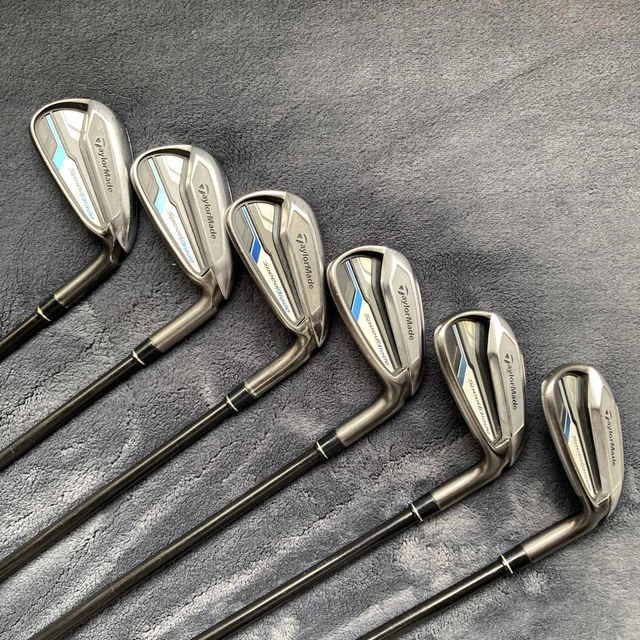 Taylormade Speed Blade Iron Set 5-9+Pw RightHand Graphite Stiff Flex used