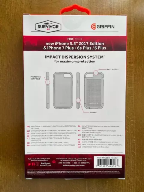 Griffin Survivor FIT  pour Apple iPhone 7 Plus / 6s Plus - Neuf 2