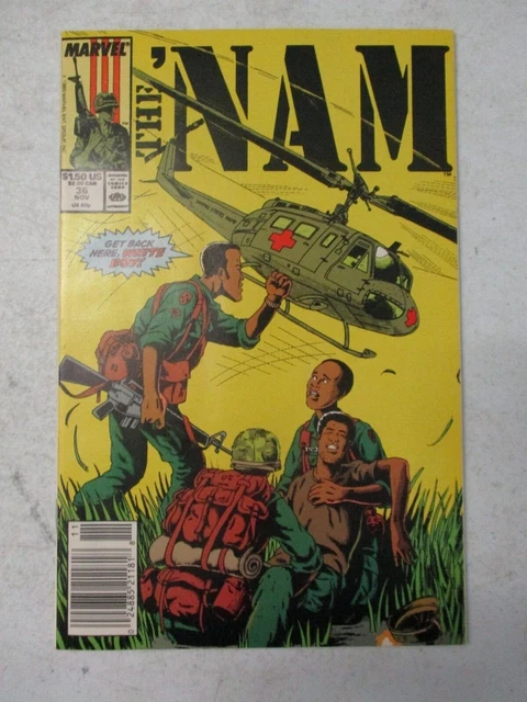 The 'Nam #36 November 1989 Nm Near Mint 9.6 Marvel Comics Copper Age War