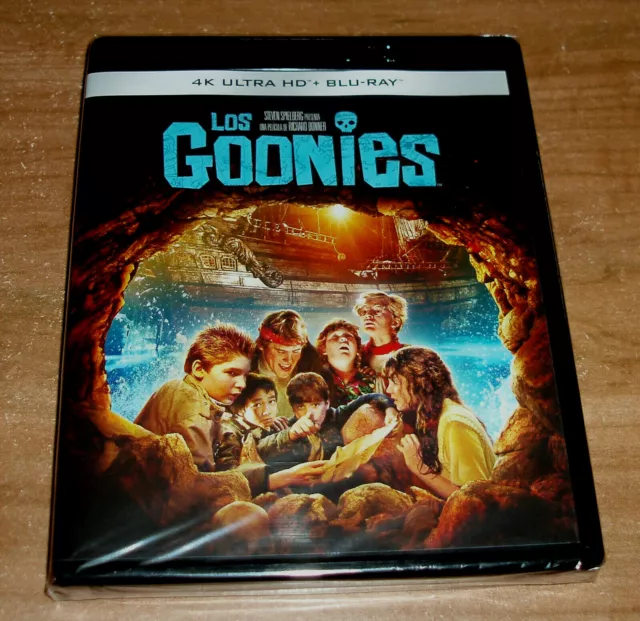 LOS GOONIES (The Goonies) 4K UHD+BLU-RAY NUEVO PRECINTADO AVENTURAS ACCION