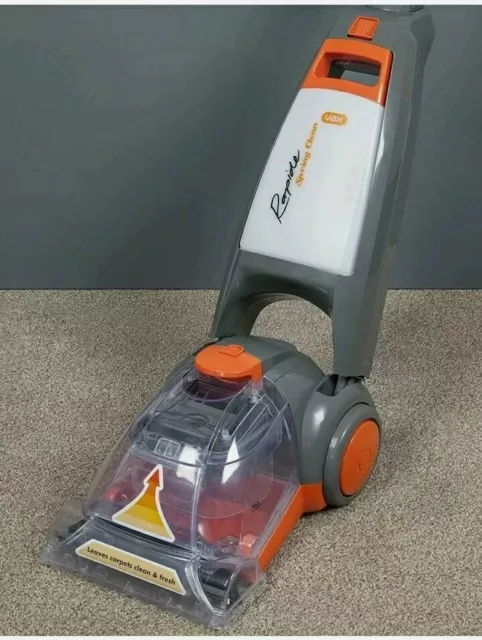 VAX RAPIDE SPRING Clean Carpet Washer 700 W Grey Orange 159.99 PicClick UK