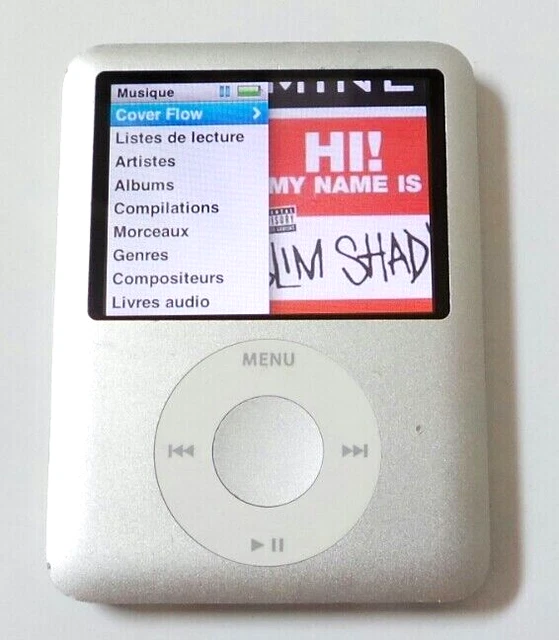 Ipod Apple 4Go Nano Mb 245 Gris 3E Generation Lecteur Multimedia Lecteur Mp3