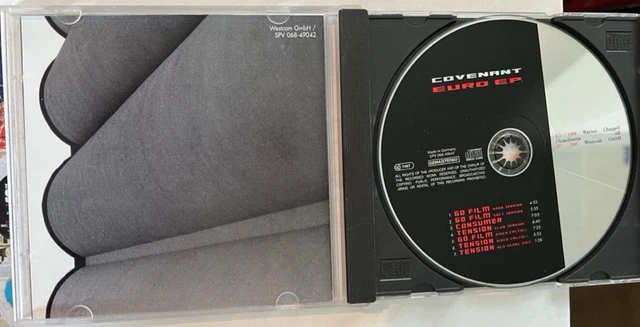 COVENANT -EURO - EP CD -1998 (Swedish Dark Synth Electro Band) 7 Track ...