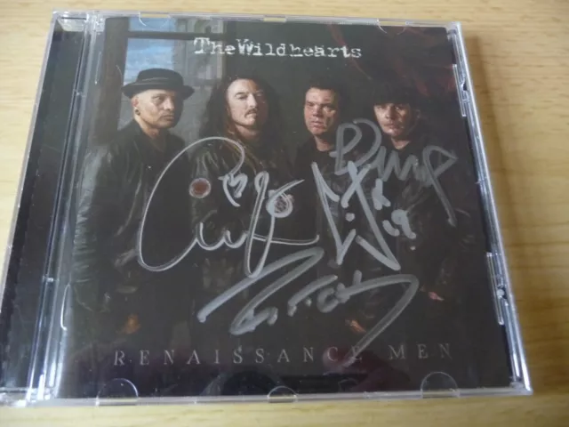 The Wildhearts Renaissance Men SIGNED CD AS New