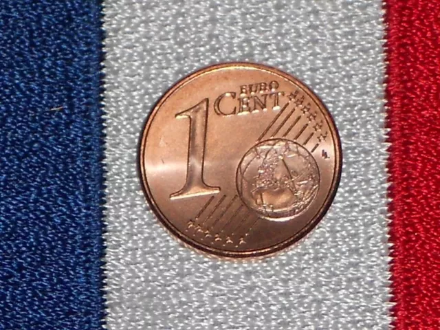 FRANCE 2001 Piece Neuve 1 Cent Centime Ct Monnaie Euro De Rouleau Unc Premium