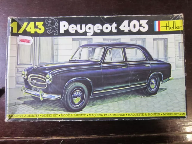 Heller Maquette voiture : Peugeot 403 pas cher 