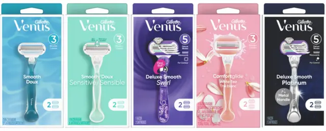 Gillette Venus Razor + Cartridges for Women — BUY MORE & SAVE