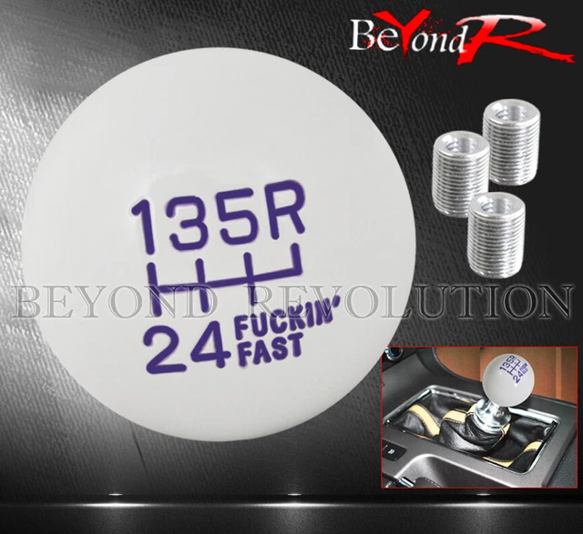 For Bmw Shift Knob Hand Gear Box Short Throw Manual Engine Ball Kit Set Purple