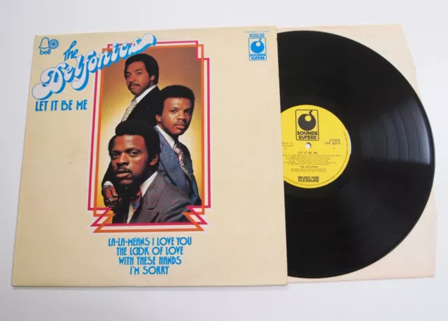 THE DELFONICS - LET IT BE ME LP VINYL EX/EX 1968 Album La La Means I Love You