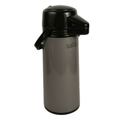 Dispensador de cafetera vintage con bomba de aire aspiradora metro frío caliente jarra térmica 1,9 L