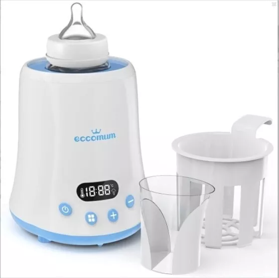 Baby Bottle Warmer, Baby Food Milk Heater w/ LCD Display Accurate Temperature