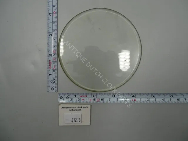 Flat Round Glass With A Beveled Edge Ø 4 1/4″ Or 10,7 Cm
