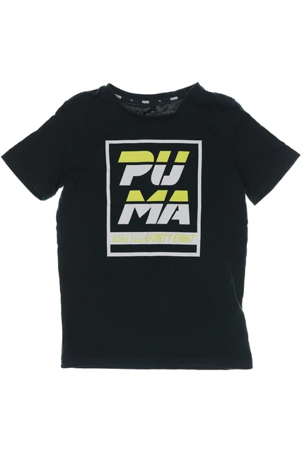 T-shirt ragazzo Puma top shirt taglia EU 152 elastan, cotone verde #d076731