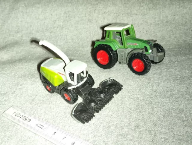 (123/208) Siku Fendt Favorit 926 Vario u. Claas Maishäcksler Art.Nr.: 0858/1418