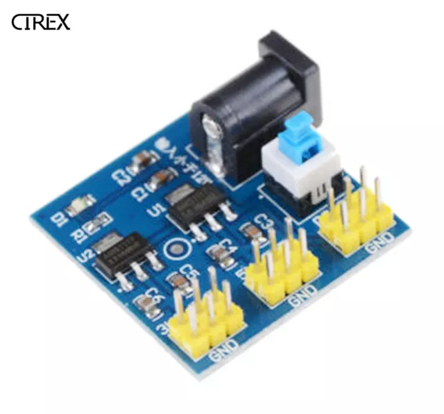 MB102 Breadboard Power Supply Module 3.3V 5V For Arduino Solderless For HOT B1E9