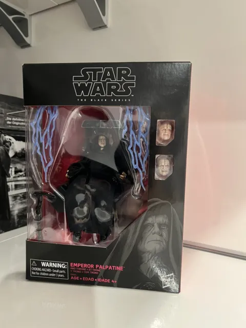 Emperor Palpatine mit Thron Star Wars Black Series 6 inch ovp