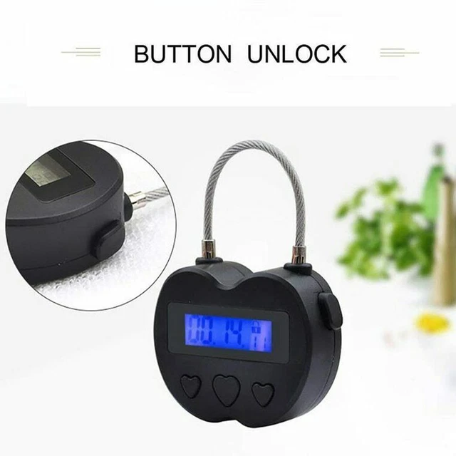 Smart Time Lock display LCD multifunzione da viaggio elettronico impermeabile C9J5