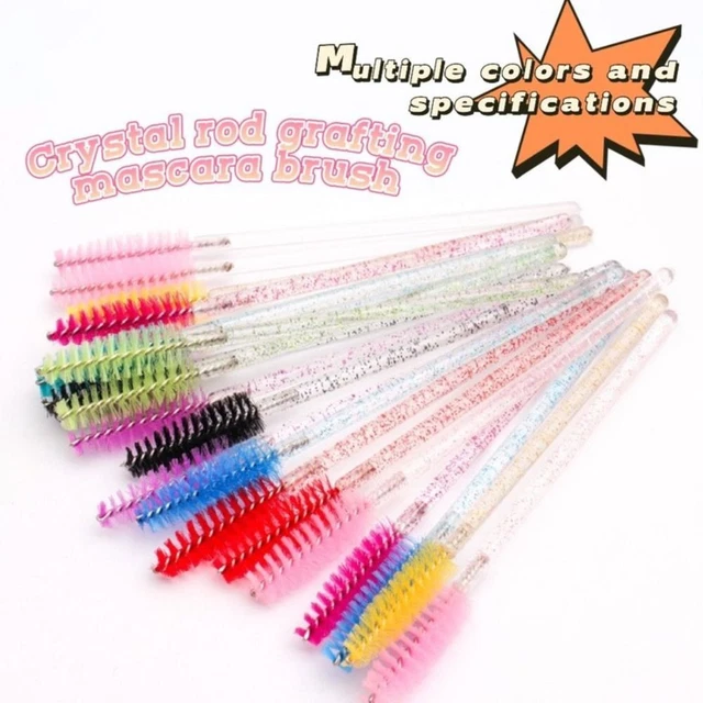 pour les yeux Brosse à cils Outil de beauté Baguettes Mascara Brosse à sourcils