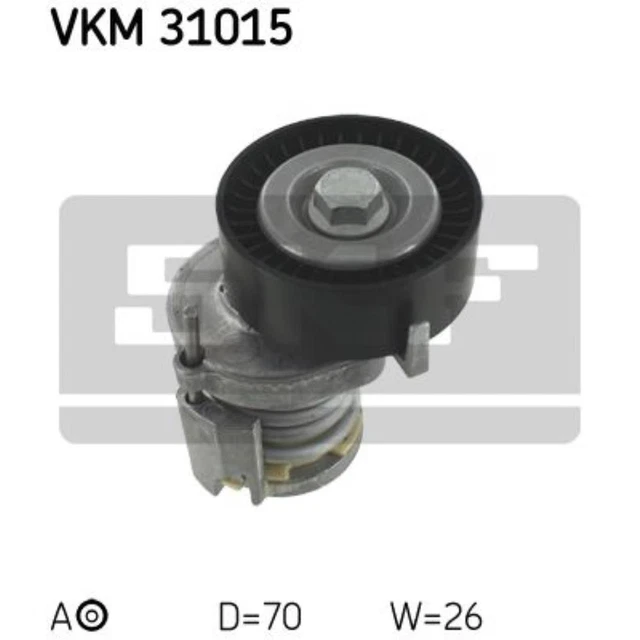 SKF Poulie Courroie Trapézoïdiale Automatiquement pour VW Golf V Seat Ibiza IV