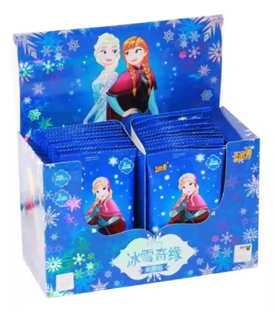 KAYOU DISNEY FROZEN SERIES 1 TRADING CARD Factory Sealed Box. 20 Packs 160 Cards