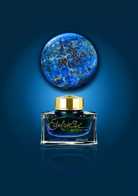 Pelikan Edelstein Golden Lapis Ink of the Year 2024 (Blue-Golden) - NEW