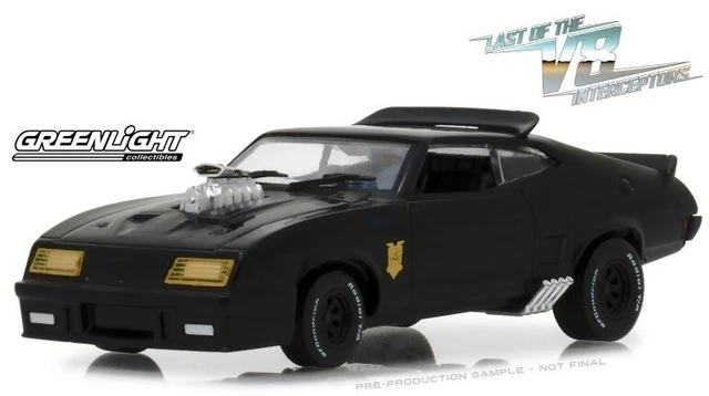 miniature voiture en métal diecast Greenlight FORD FALCON XB GT 1973 MAD MAX - LAST OF THE V8