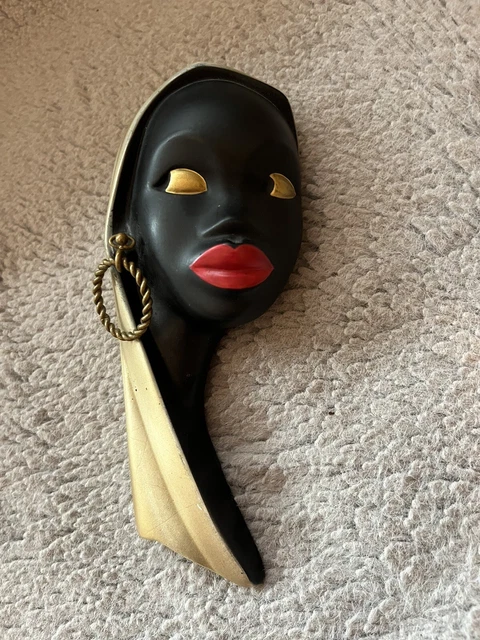 Goebel Hummelwek Schaubach Wandmaske Afrikanerin