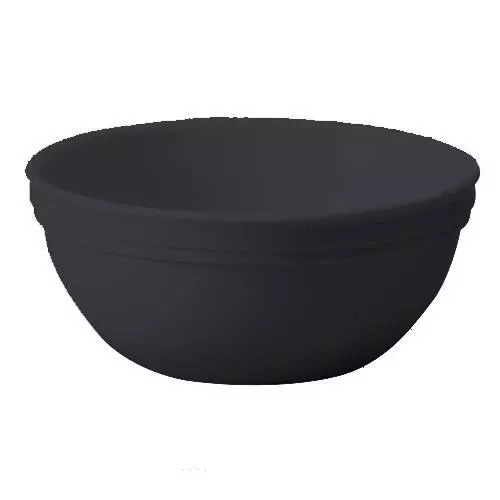 Cambro - 50CW110 - 15 oz Camwear® Black Round Nappie Bowl