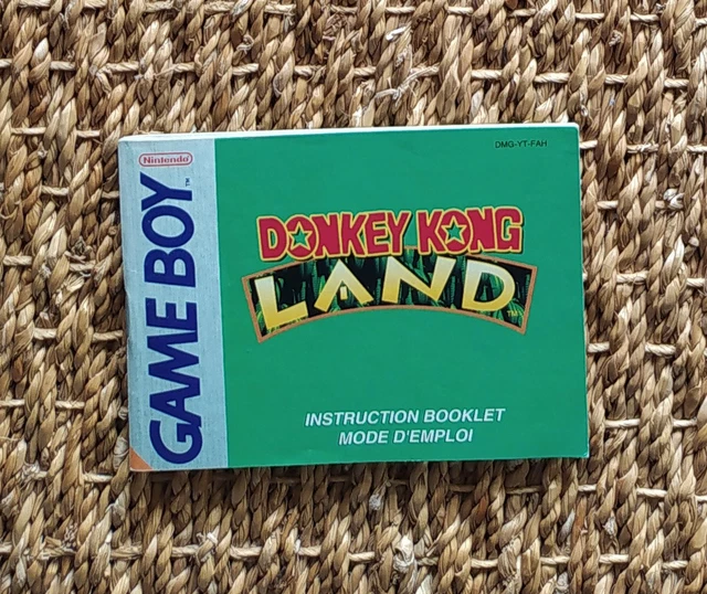 DONKEY KONG LAND - Game Boy - Manuel d'instructions - livret EUR 5,00