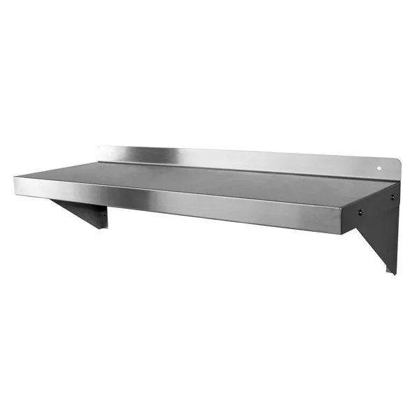 14" x 24" Stainless Steel Wall Mount Shelf NSF Approved