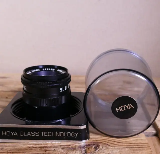 Hoya Super EL 50mm f2.8 enlarging lens -  with storage case