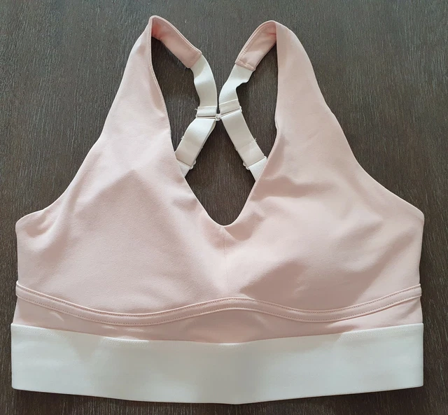 Fabletics Damen Sport BH Bustier Rosa Nude M 38 40 NEU