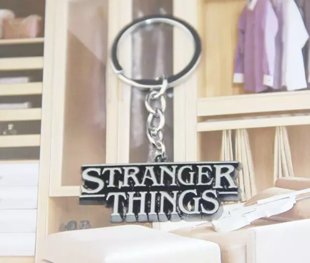 Stranger Things Tv Show Novelty Keyring Christmas Present Birthday Gift