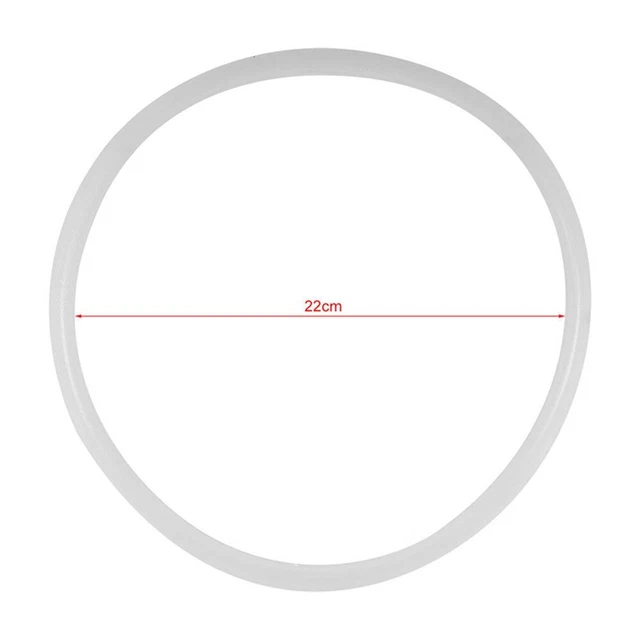 Joint D'Étanchéité Silicone Transparent Autocuiseur 18-32cm - A20 Compatible Aluminium