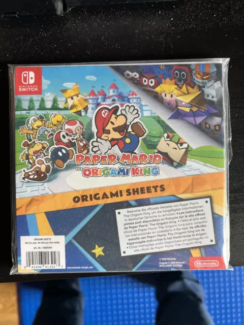 Super Paper Mario - The  Origami King, Origami Paper